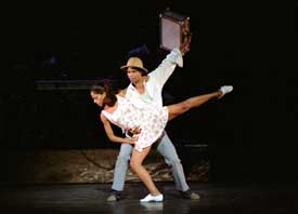Pas de deux. Carlos Acosta and Veronica Corveas